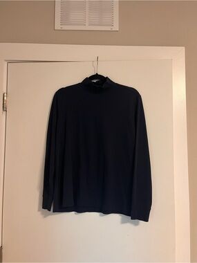 Lands End 100% Cotton turtleneck size L